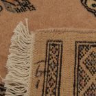 Runner rug beige Bokhara 252x80 handmade Pakistani carpet