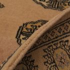 Runner rug beige Bokhara 252x80 handmade Pakistani carpet