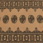 Runner rug beige Bokhara 244x81 handmade Pakistani carpet