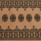 Runner rug beige Bokhara 252x77 handmade Pakistani carpet