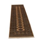 Runner rug beige Bokhara 244x79 handmade Pakistani carpet