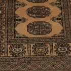 Runner rug beige Bokhara 244x79 handmade Pakistani carpet