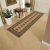 Runner rug beige Bokhara 248x77 handmade Pakistani rug