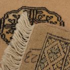 Runner rug beige Bokhara 248x77 handmade Pakistani rug