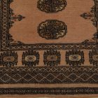 Runner rug beige Bokhara 244x78 handmade Pakistani rug