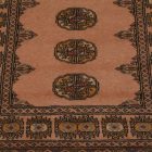 Runner rug beige Bokhara 198x79 handmade Pakistani carpet
