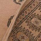 Runner rug beige Bokhara 198x79 handmade Pakistani carpet