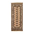 Runner rug beige Bokhara 193x79 handmade Pakistani rug