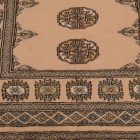 Runner rug beige Bokhara 193x79 handmade Pakistani rug