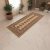 Runner rug beige Bokhara 192x79 handmade Pakistani rug