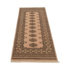 Runner rug beige Bokhara 192x79 handmade Pakistani rug