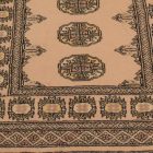 Runner rug beige Bokhara 192x79 handmade Pakistani rug