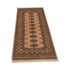 Runner rug beige Bokhara 192x79 handmade Pakistani rug