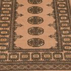 Runner rug beige Bokhara 192x79 handmade Pakistani rug