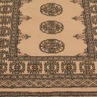 Runner rug beige Bokhara 204x81 handmade Pakistani rug