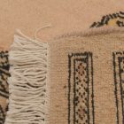 Runner rug beige Bokhara 204x81 handmade Pakistani rug