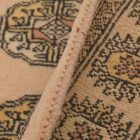 Runner rug beige Bokhara 204x81 handmade Pakistani rug