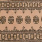 Runner rug beige Bokhara 197x80 handmade Pakistani rug