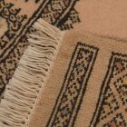 Runner rug beige Bokhara 198x79 handmade Pakistani rug