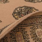 Runner rug beige Bokhara 198x79 handmade Pakistani rug