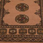 Runner rug beige Bokhara 204x80 handmade Pakistani rug