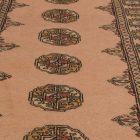 Runner rug beige Bokhara 204x80 handmade Pakistani rug