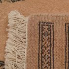 Runner rug beige Bokhara 204x80 handmade Pakistani rug