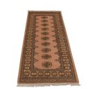 Runner rug beige Bokhara 205x79 handmade Pakistani rug