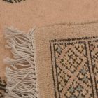 Runner rug beige Bokhara 205x79 handmade Pakistani rug