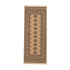Runner rug beige Bokhara 195x80 handmade Pakistani rug