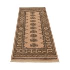 Runner rug beige Bokhara 195x80 handmade Pakistani rug