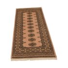 Runner rug beige Bokhara 195x80 handmade Pakistani rug