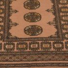 Runner rug beige Bokhara 195x80 handmade Pakistani rug