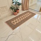Runner rug beige Bokhara 204x77 handmade Pakistani rug