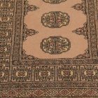 Runner rug beige Bokhara 204x77 handmade Pakistani rug