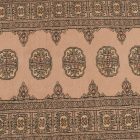 Runner rug beige Bokhara 204x77 handmade Pakistani rug