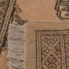 Runner rug beige Bokhara 204x77 handmade Pakistani rug