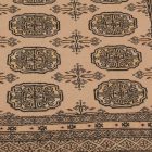 Runner rug beige Bokhara 192x78 handmade Pakistani rug