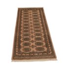 Runner rug beige Bokhara 192x78 handmade Pakistani rug