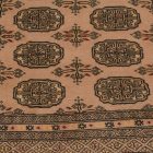 Runner rug beige Bokhara 192x78 handmade Pakistani rug