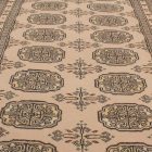 Runner rug beige Bokhara 192x78 handmade Pakistani rug
