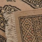 Runner rug beige Bokhara 192x78 handmade Pakistani rug