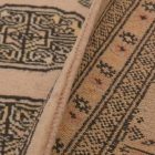 Runner rug beige Bokhara 192x78 handmade Pakistani rug