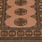 Runner rug beige Bokhara 194x79 handmade Pakistani rug