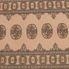 Runner rug beige Bokhara 194x79 handmade Pakistani rug