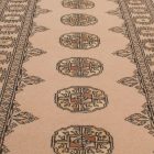 Runner rug beige Bokhara 194x79 handmade Pakistani rug