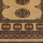 Runner rug beige Bokhara 300x79 handmade Pakistani rug