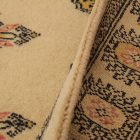 Runner rug beige Bokhara 300x79 handmade Pakistani rug