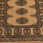 Runner rug beige Bokhara 304x78 handmade Pakistani rug