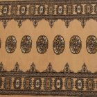 Runner rug beige Bokhara 279x79 handmade Pakistani rug